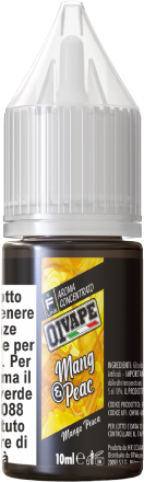01 Vape Mang & Peac Aroma Concentrato 10ml Mango Pesca