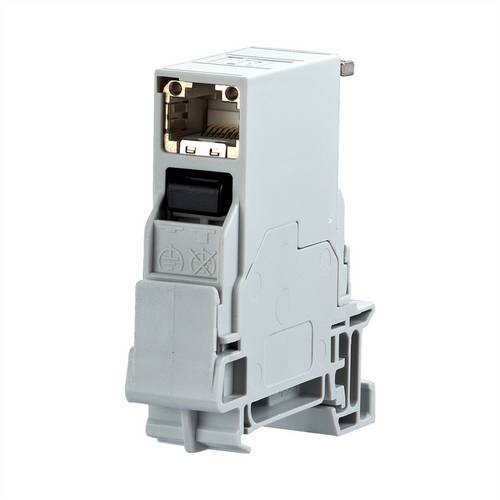 Metz Connect E-DAT Industry TS35, field jack insert PROFINET