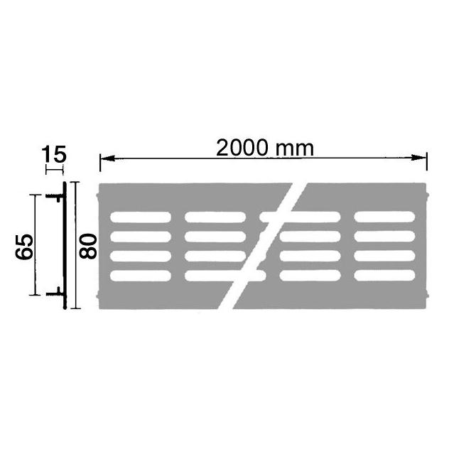 Hoju Lüftungsgitter (3077 2000-C4)