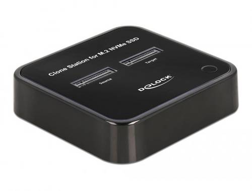 Delock 64177 USB-C Festplatten-Dockingstation mit Clone-Funktion
