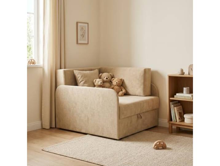 Family Meble Kinder-Schlafsofa Denis Design mit Bettkasten, ausziehbar – Variante Aura 2