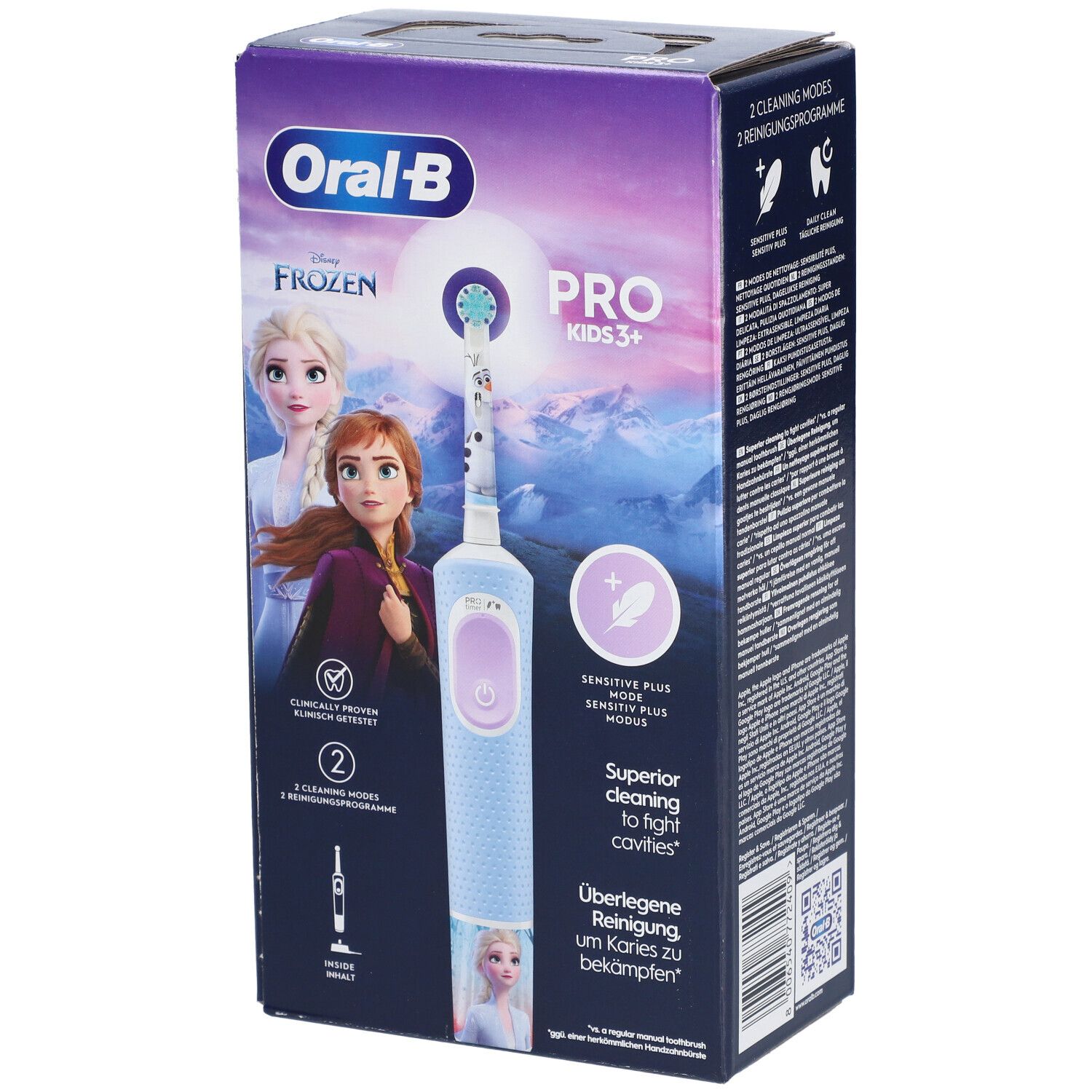 Oral-B Pro Kids 3+ Frozen 1 St Zahnbürste