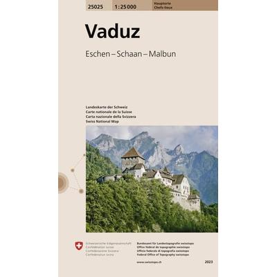 25025 Vaduz, Sonstige von , Swisstopo, 978-3-302-25025-0