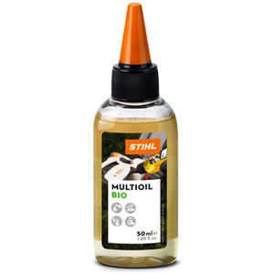 Stihl Multifunktionsöl 07825168500, Multioil Bio, silikon-, PTFE- & Harzfrei, für innen & außen, Flasche 50 ml