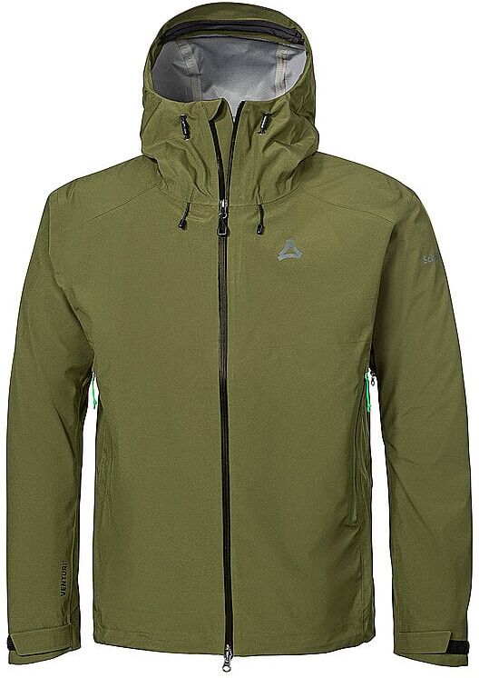 SCHÖFFEL Herren Wanderjacke Style Cascata Venturi 3L Hoodie olive   50 M