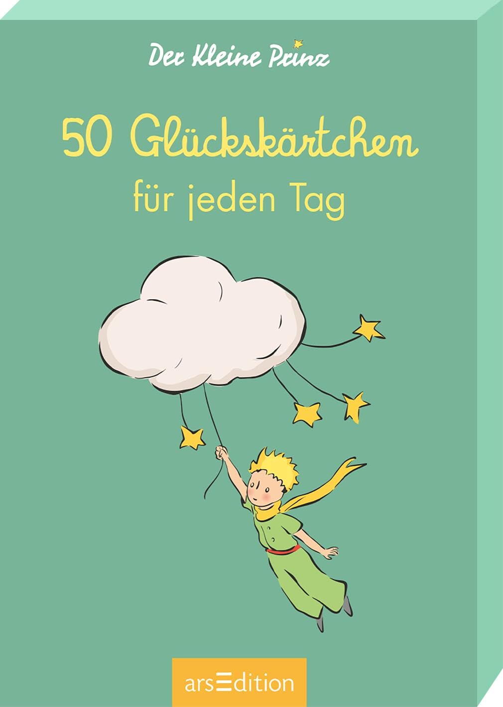 Der Kleine Prinz. 50 Glückskärtchen für jeden Tag: Karten zum Glücklichsein - Preis vom 04.10.2026 03:51:26 h
