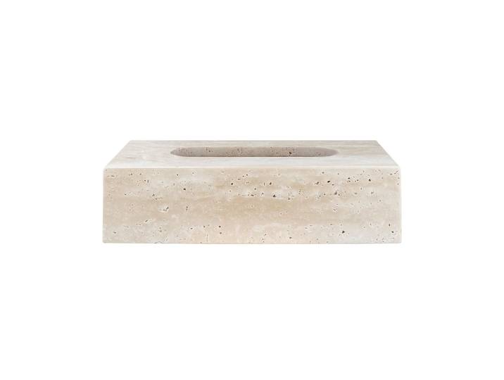 Mette Ditmer - Travertine Kosmetiktuchbox, linen