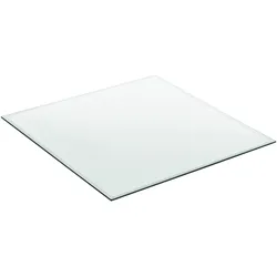 Glasplatte Glasgow 80x80 cm Eckig neu.haus