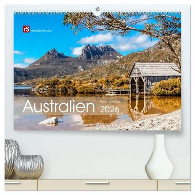 Australien 2026 Natur und Kultur (hochwertiger Premium Wandkalender 2026 DIN A2 quer), Kunstdruck in Hochglanz