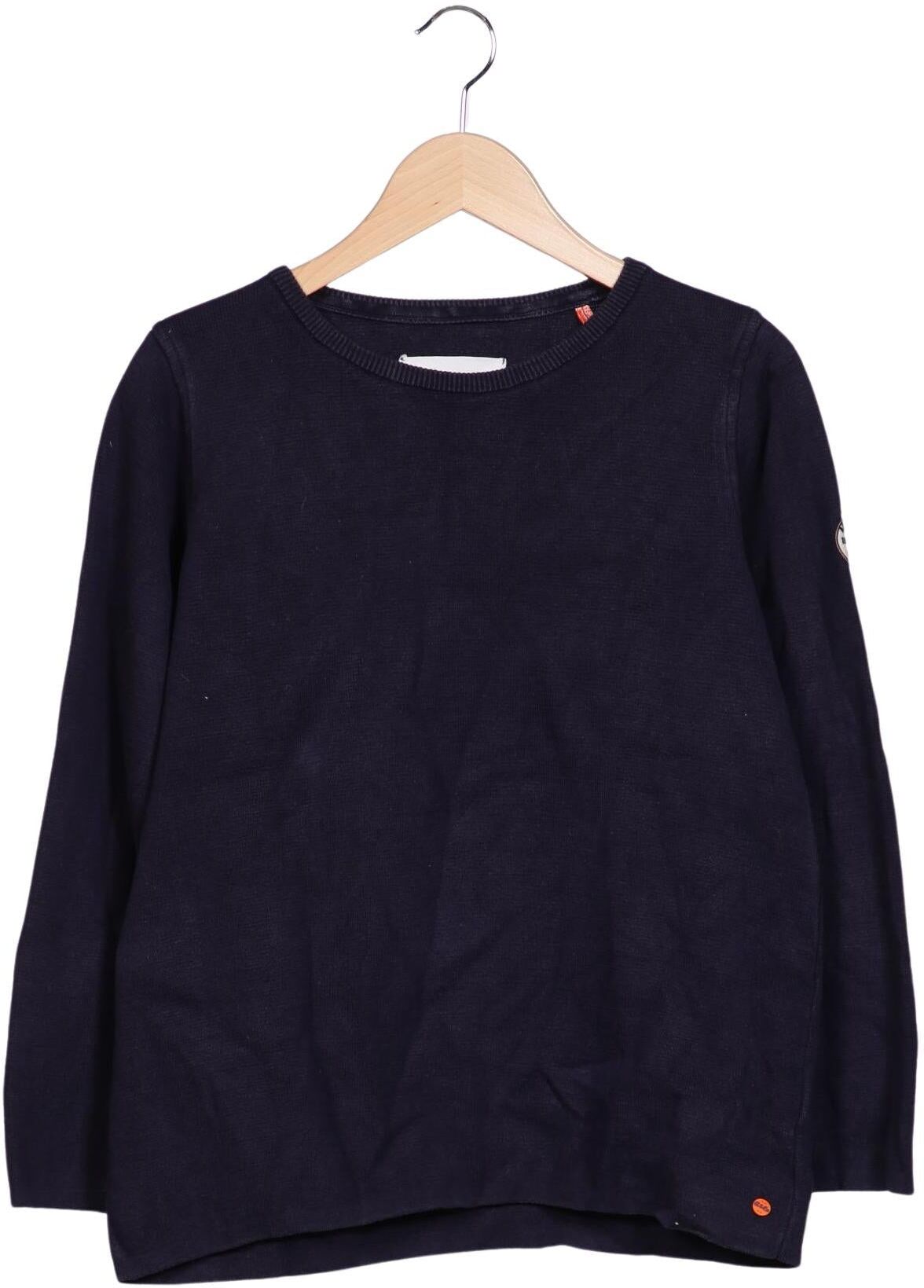Adenauer & Co Damen Pullover, Marineblau, Gr. XS, Baumwolle - Second Hand