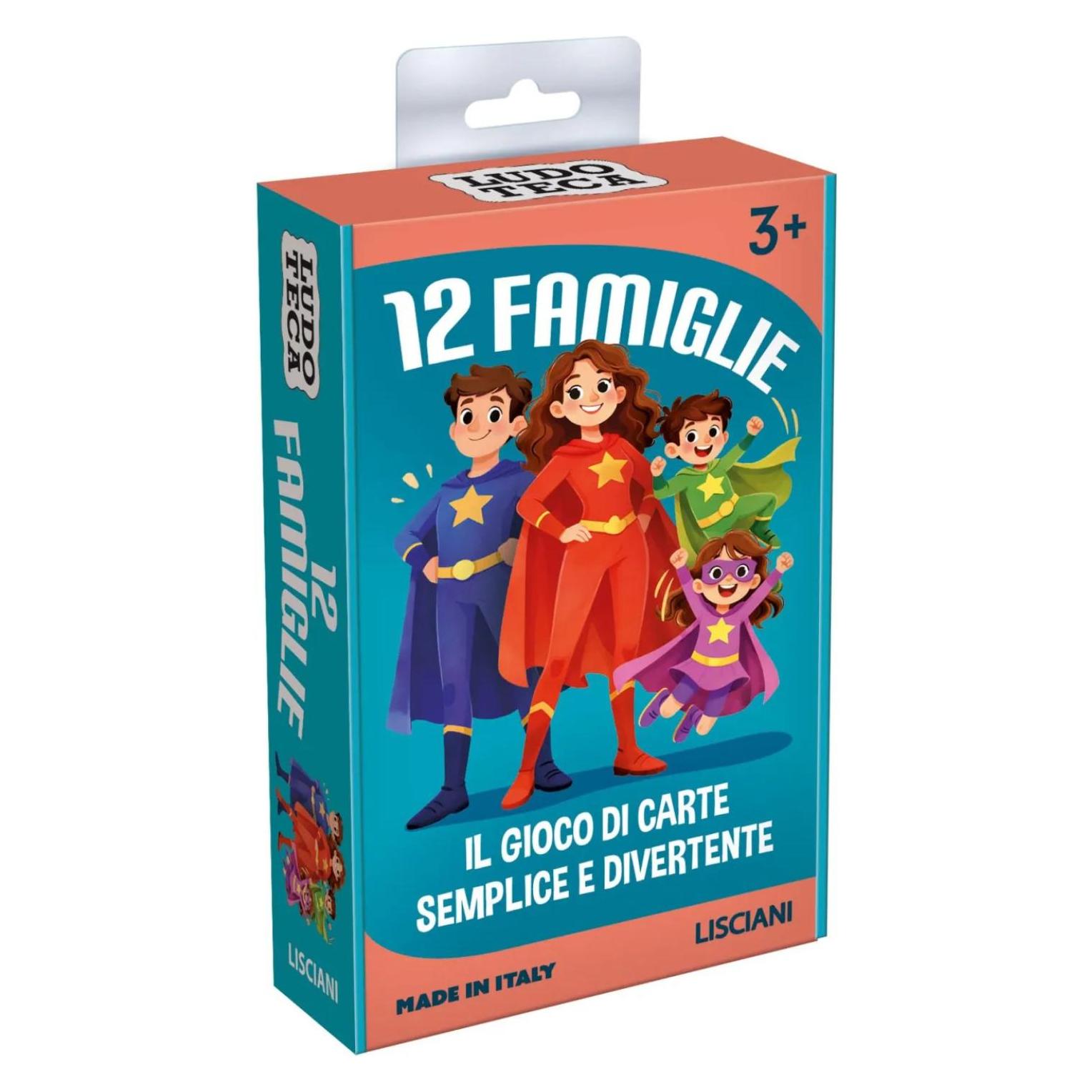 Lisciani Ludoteca Le Carte Dei Bambini Dodici Famiglie (Deutsch, 2 - 6 Spieler) (70740398)