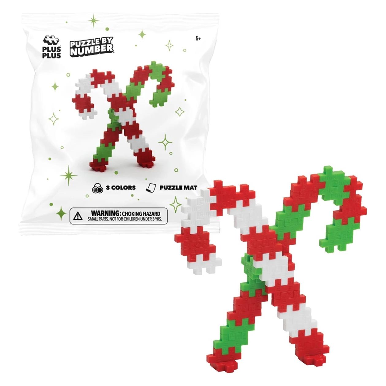 Plus-Plus 40 Kreativ Bausteine Puzzle Zuckerstange (5710409108140-5710409108140)