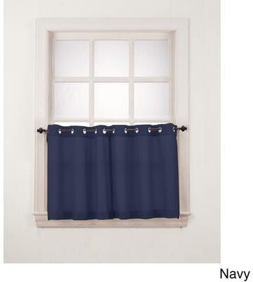 Copper Grove Speedwell Grommet Window Tier Pair