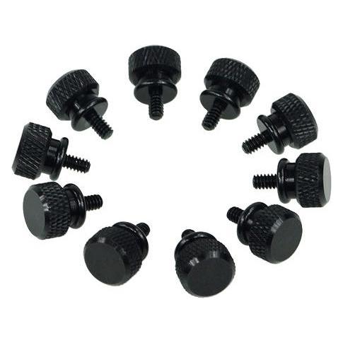 Aquatuning Thumbscrews Gehäuse - schwarz (10 Stück) (75031)
