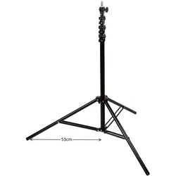 Helios LS14 Photo light stand (280 cm), Lampenstativ, Schwarz