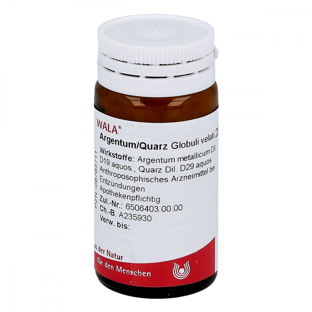 WALA Heilmittel GmbH Argentum/quarz Globuli 08783711