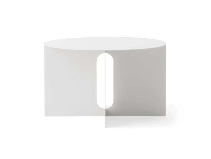 Audo Copenhagen Table d appoint Androgyne Ø63 cm Ivory'
