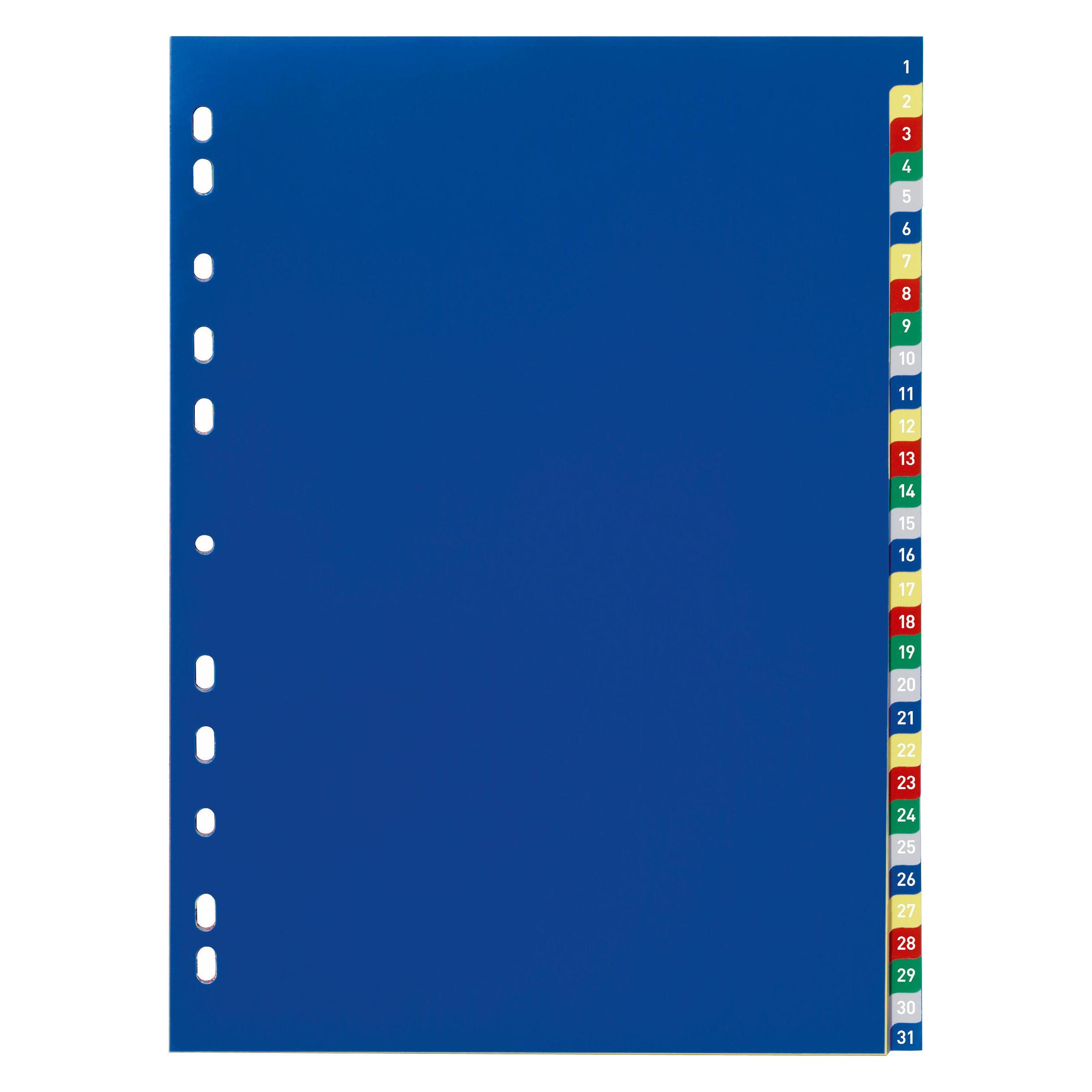 Durable PP-Register, diverse Ausführungen, einzeln (675627)