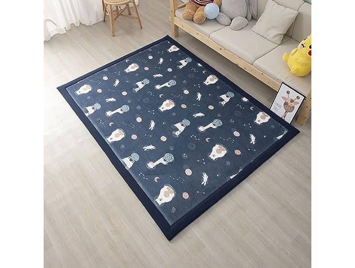 Dmkjdzsw Baby-Spielmatte, Krabbelmatte Kinderteppich, Rechteckig, Größen, Tatami-Yogamatte-Animal 2-200 * 300cm