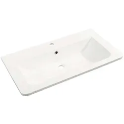 Fackelmann Luxor Gussmarmorbecken 80 cm - Badmöbel