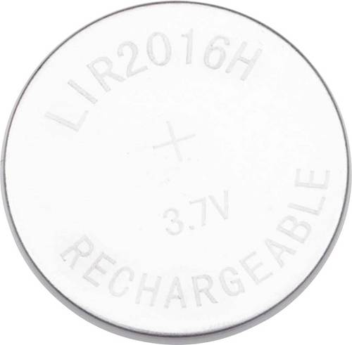 Akyga AKY1983 Knopfzellen-Akku LIR2016 Li-Ion 28 mAh 3.7V 1St.