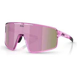 Bliz, Unisex, Sportbrille, P001 (Pink Transparent, Brown/Rose Multicolor), Transparent, Rosa, Braun