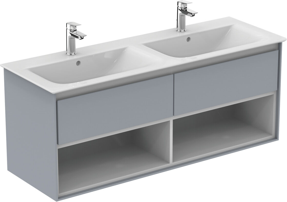 Air Ideal Standard E0831EQ, gris clair brillant / blanc mat, 2 Ideal Standard