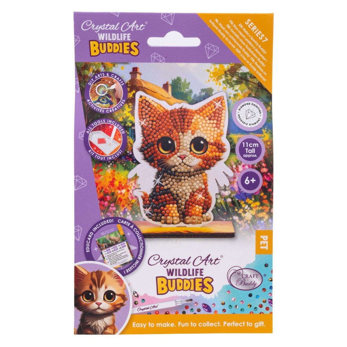 Craft Buddy Kätzchen, Crystal Art Buddy (CAFGR-33GEN103)