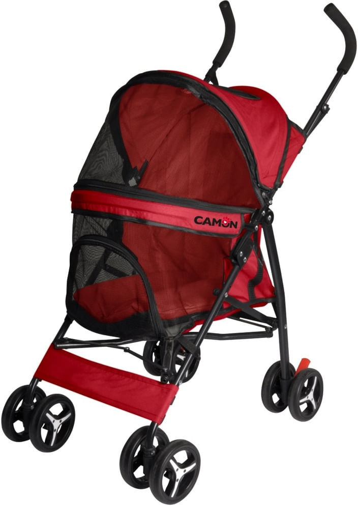 Camon Passeggino per Cani Cabina Rosso 44X30CM