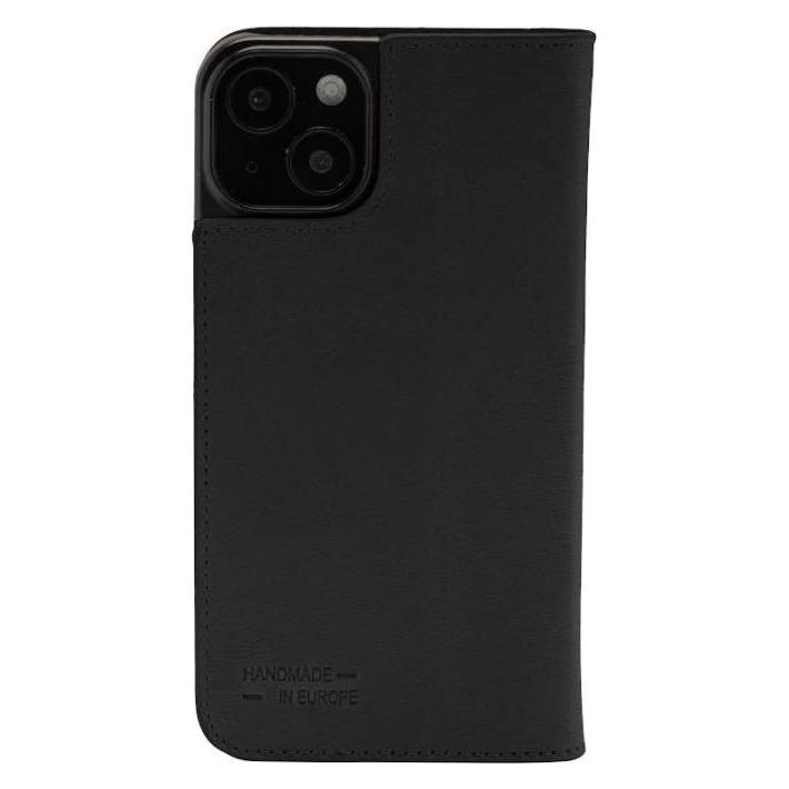 JT Berlin Echtleder Tegel Passend für Handy-Modell: iPhone 14, Schwarz (Apple iPhone 14) (10855)