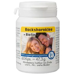 BOCKSHORNKLEE + BIOTIN Kapseln 60 St