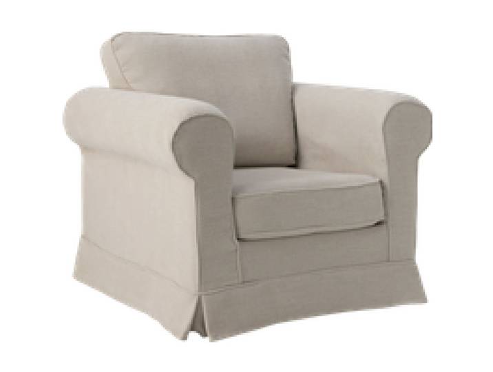 Fauteuil tissu déhoussable Naxos