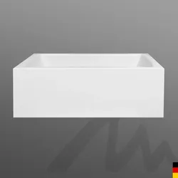 Mauersberger Badewanne „Amos“ 1800 × 800 mm in Weiß