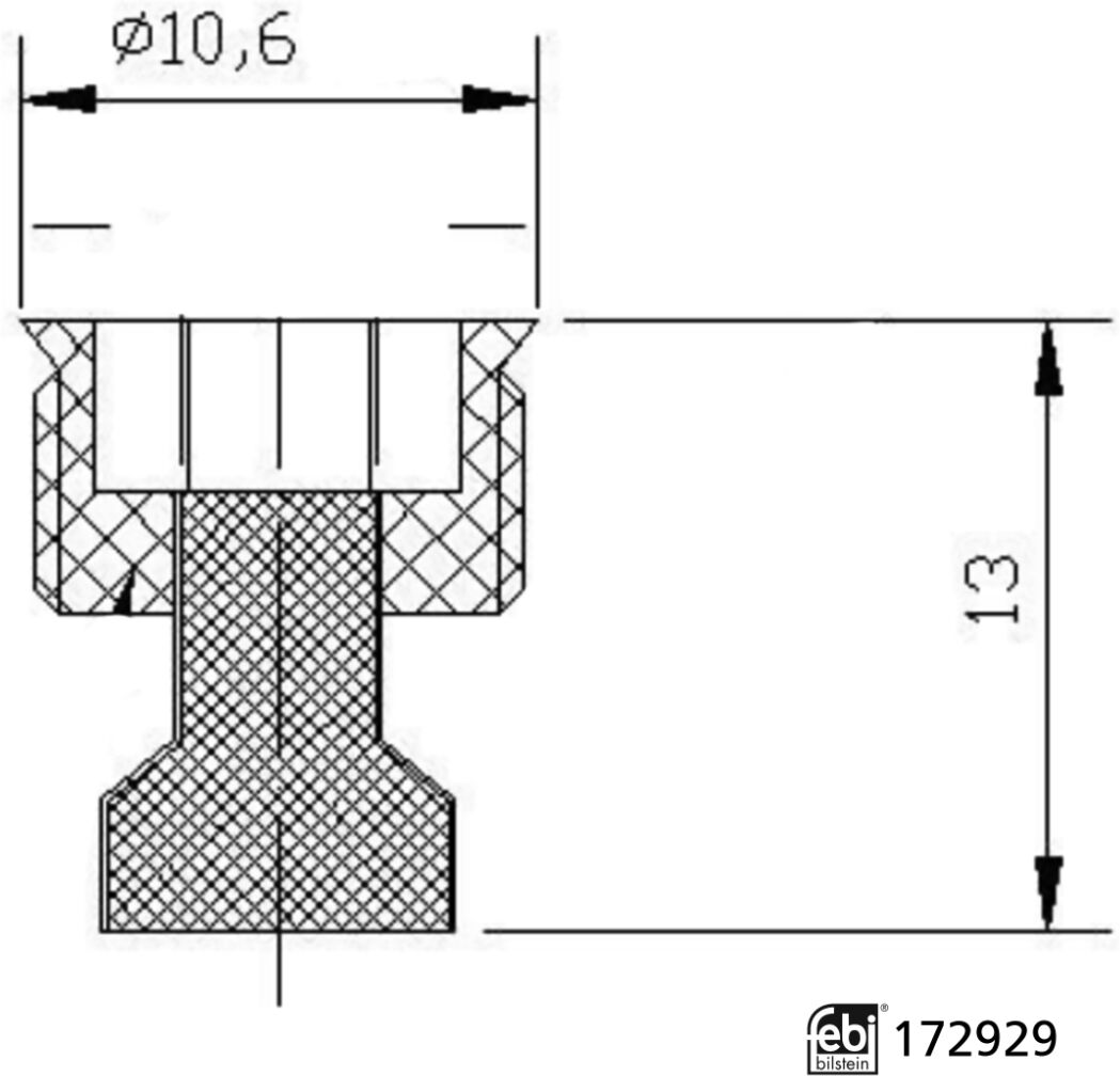 Febi Bilstein Harnstofffilter 172929 10,6mm
