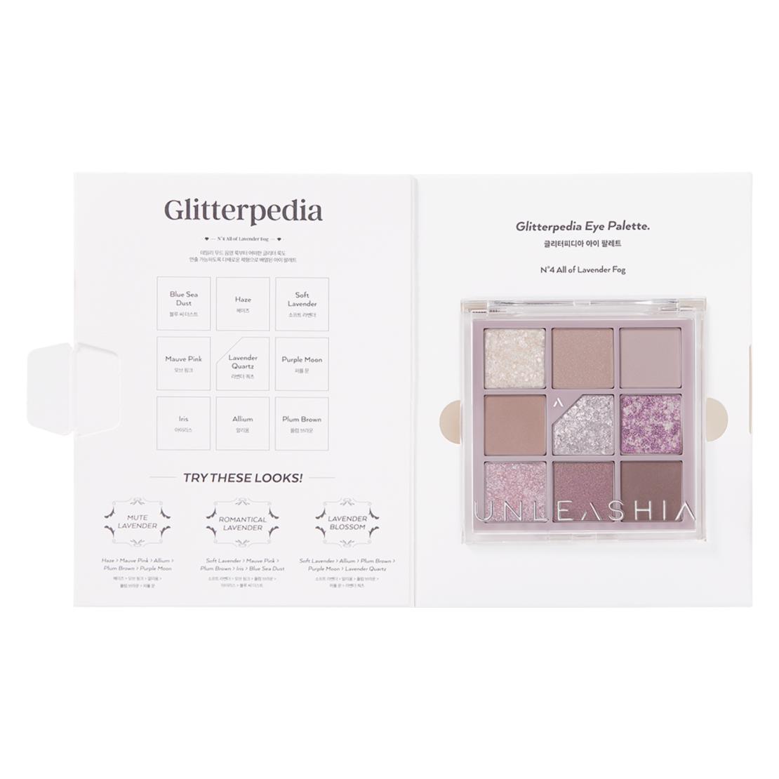 Unleashia Glitterpedia N°4 All of Lavender Fog (Lavender Fog) (UNA-77076)