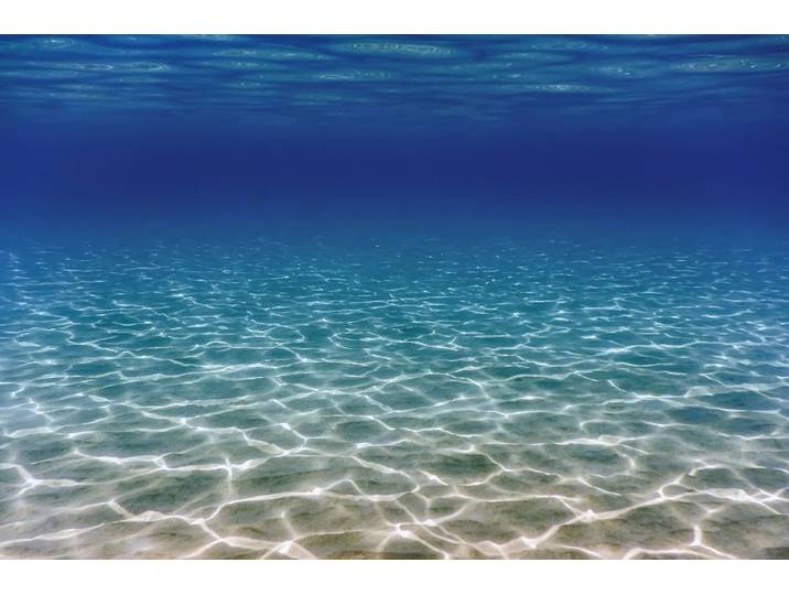 Fototapete PAPERMOON UNTERWASSER-WELT-OZEANE SEE MEER WASSER SAND DÜNEN , bunt, B:2m L:1,49m, Vlies, Tapeten, Fototapete