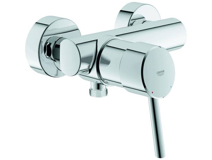 Grohe mitigeur de douche à levier Concetto montage mural chromé