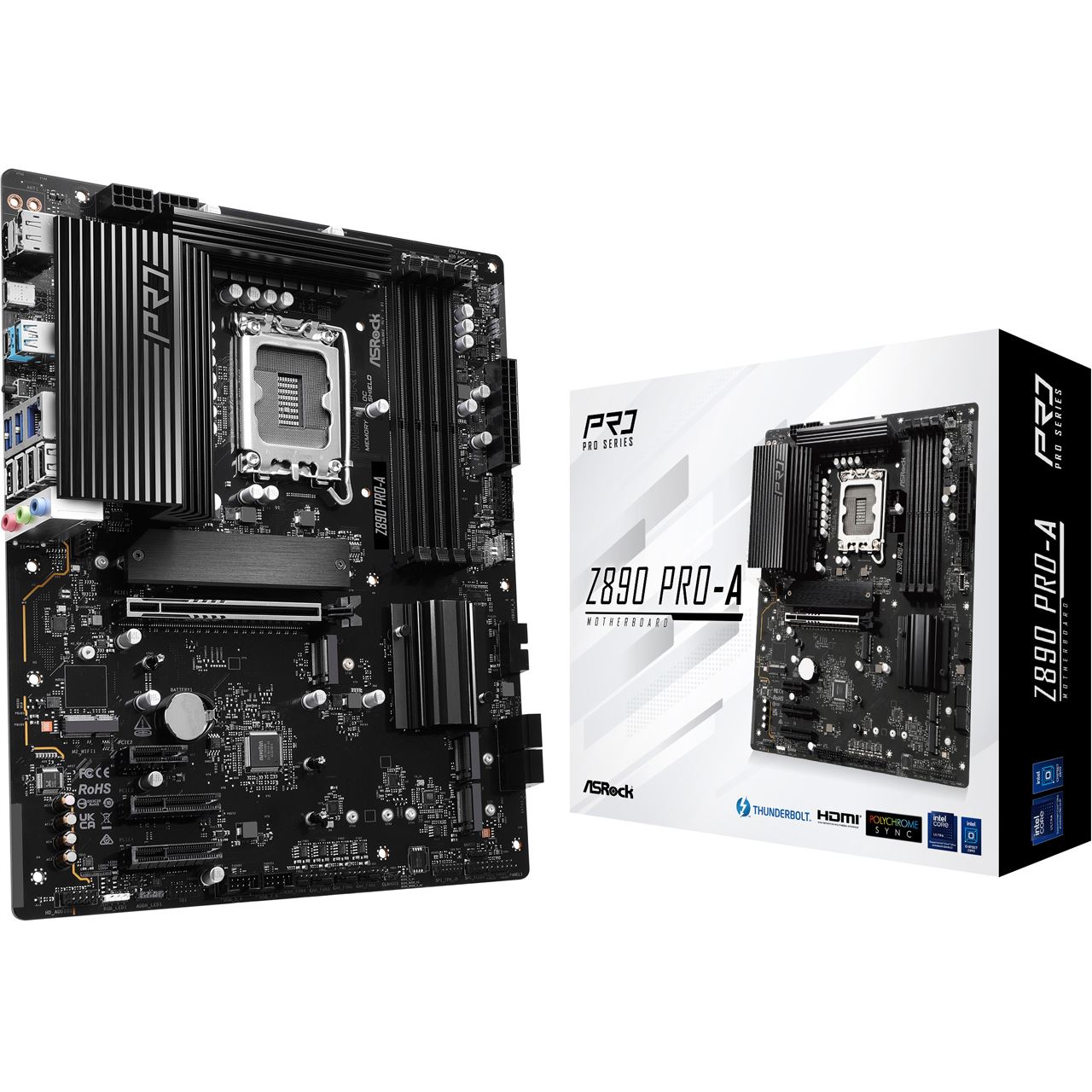 ASRock Pro-A Intel Z890 So.1851 DDR5 ATX Retail