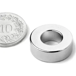 5x Supermagnete, Magnet, Ringmagnet (3x)