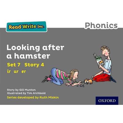 Read Write Inc. Phonics: Looking After a Hamster (Grey Set 7 Storybook 4), Taschenbuch von Gill Munton, Oxford University Press, 978-0-19-837229-5