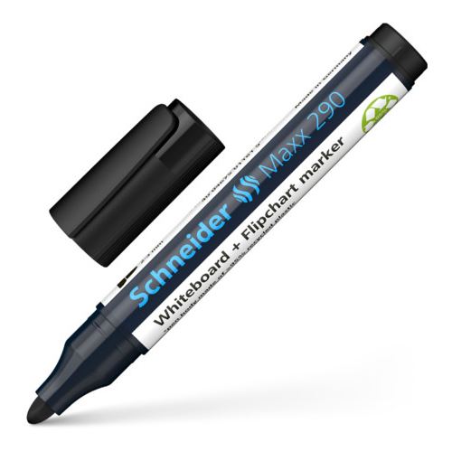 Schneider Maxx 290 Whiteboard- und Flipchart-Marker schwarz 2,0 - 3,0 mm, 1 St.