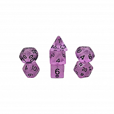 Dice4friends Würfelset Glow - Sunrise 300052