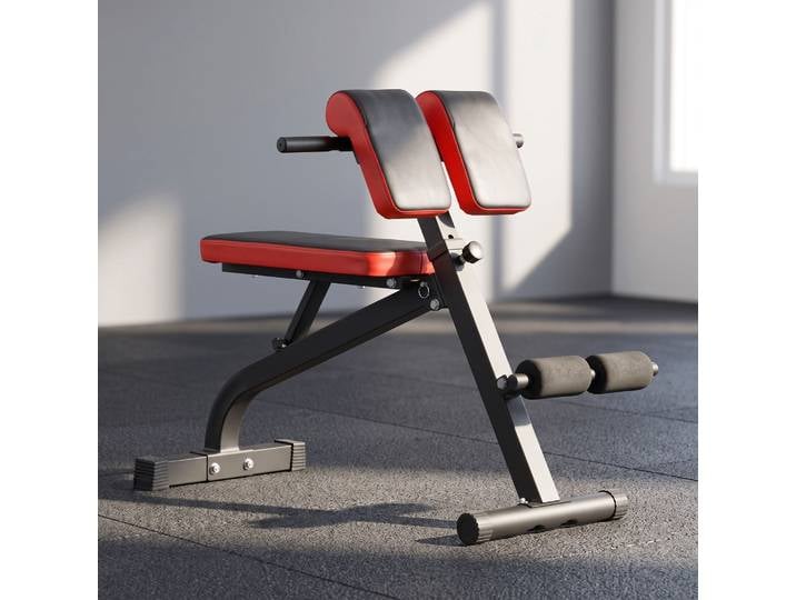 SPORTNOW Banc Musculation Pliable Réglable 8 Positions Noir