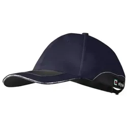 Base-Cap 6-Panel "PREMIUM" - marine/grau
