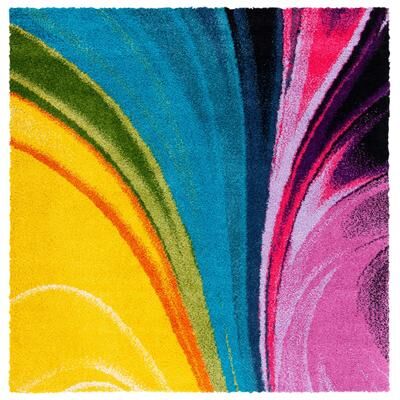 SAFAVIEH Fiesta Shag Christin Abstract Rug