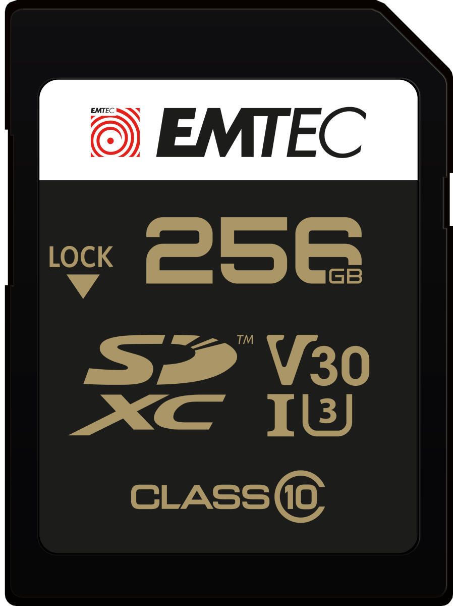 Emtec ECMSD256GXC10SP SD Speicherkarte 256 GB