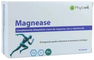 Phytovit Magnease Magnésio Zinco e Vitamina B6 60 Tabs