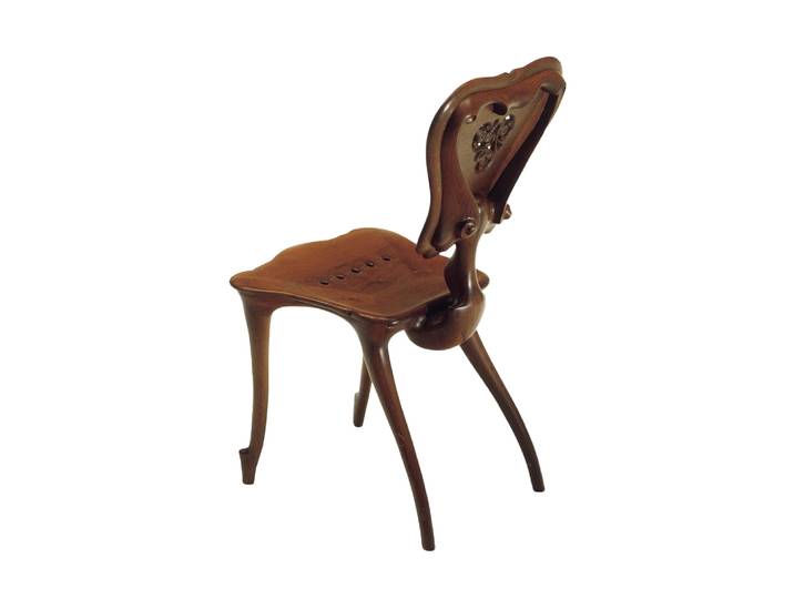 BD BARCELONA DESIGN chaise CALVET de GAUDÍ (Verni - Rovere massello)