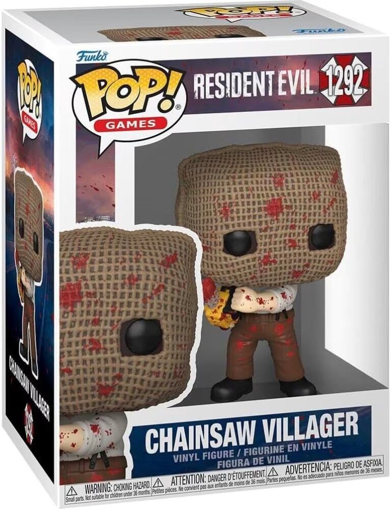 Funko Pop Games Resident Evil Chainsaw Villager Talla Única Unisex