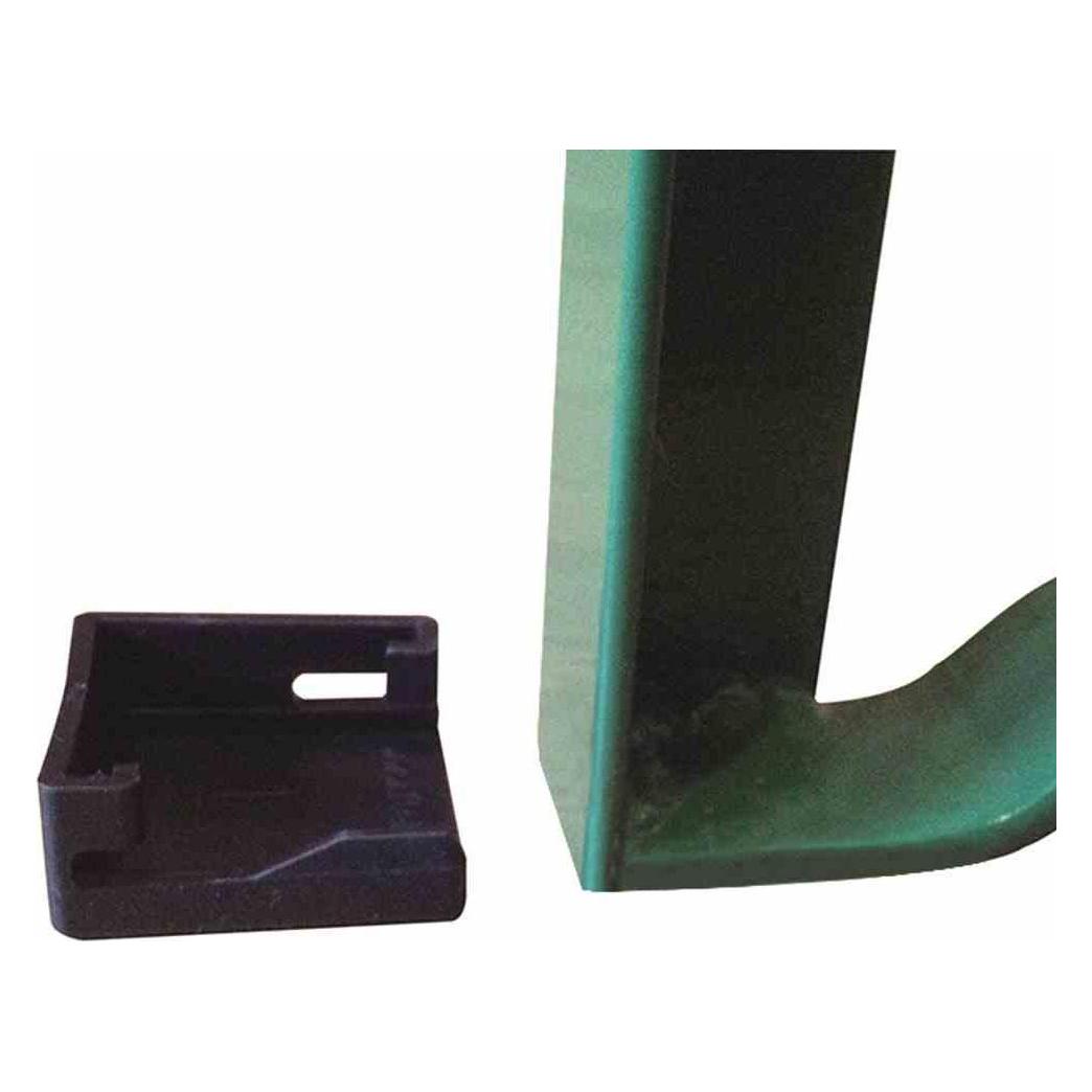 Fleig Bodenschoner-Set zu Festzeltgarnituren 12er Set, Kunststoff, schwarz (12 Stk.) (201501S001)